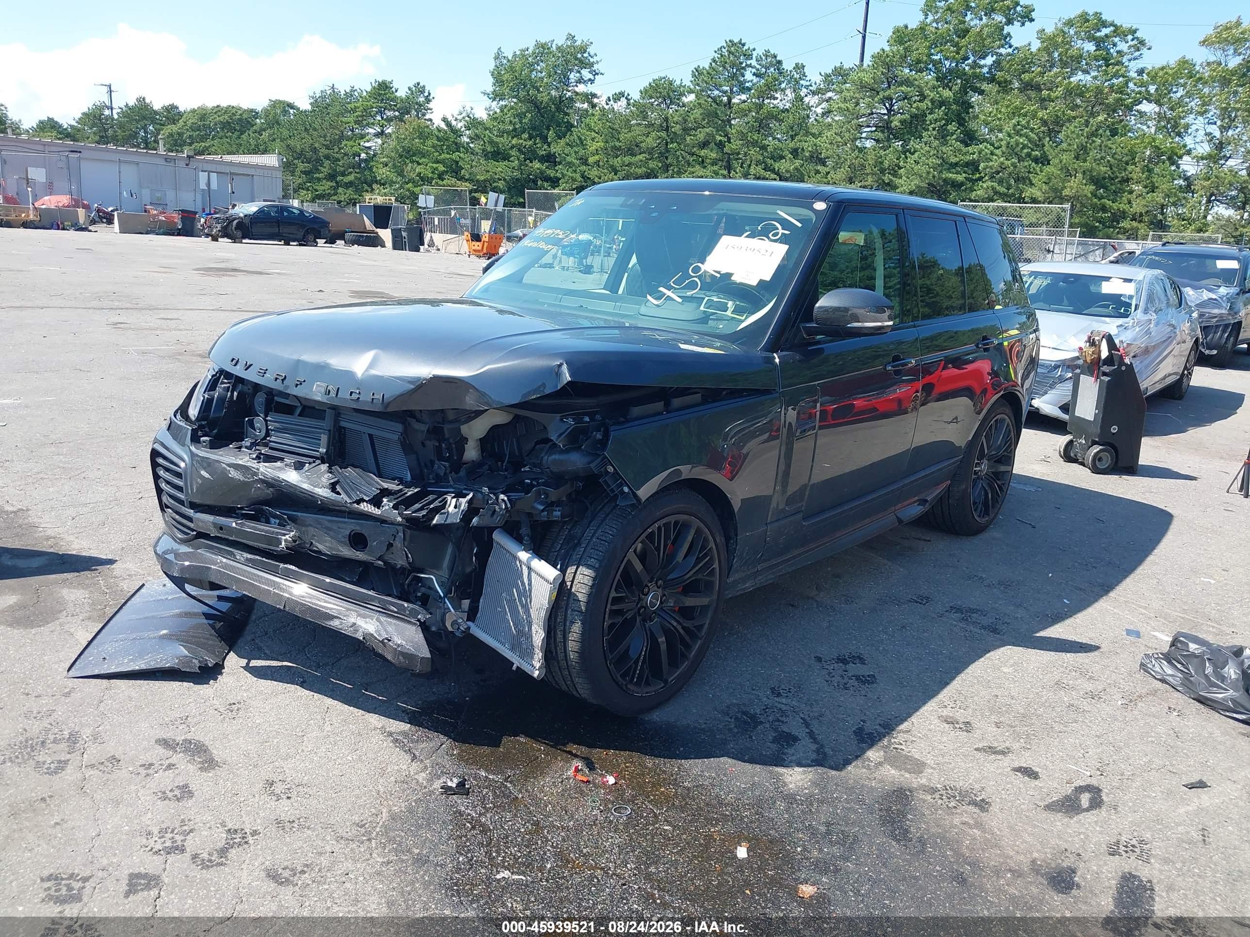 2019 LAND ROVER RANGE ROVER 5.0L V8 SUPERCHARGED — I2