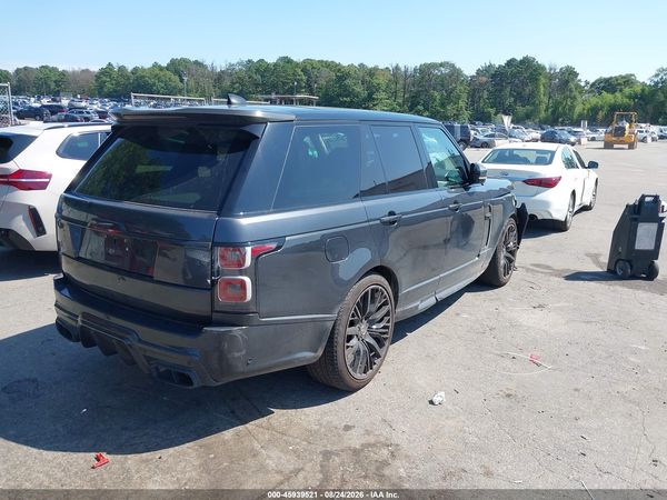 2019 LAND ROVER RANGE ROVER 5.0L V8 SUPERCHARGED — I4