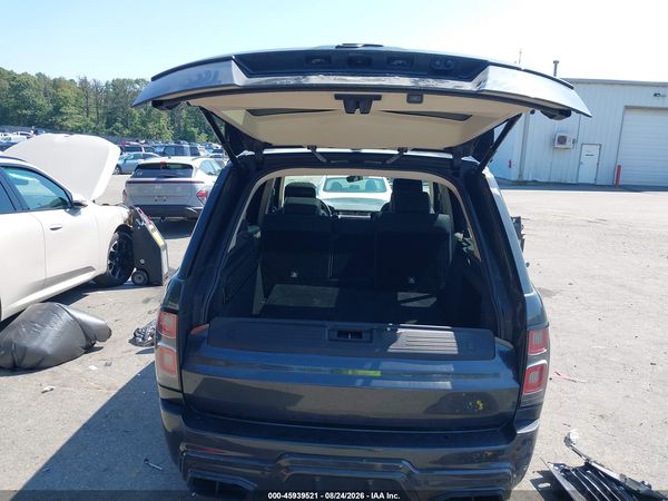 2019 LAND ROVER RANGE ROVER 5.0L V8 SUPERCHARGED — I153