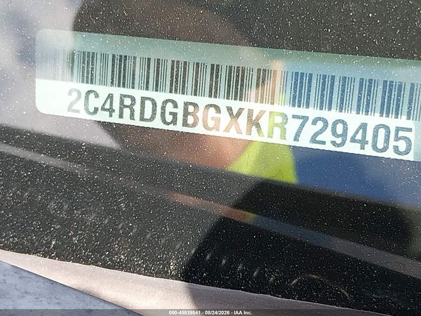 2019 DODGE GRAND CARAVAN SE