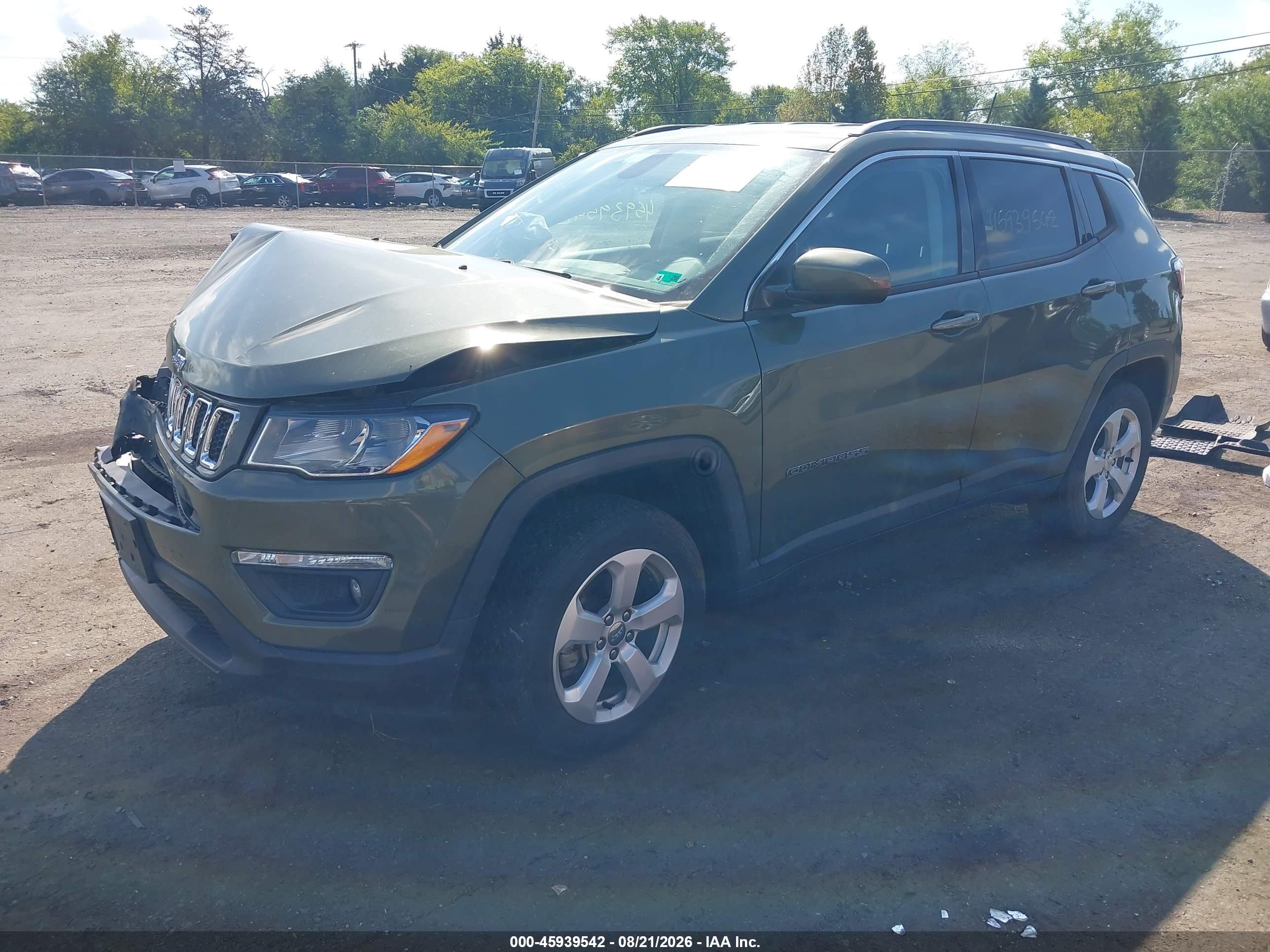 2021 JEEP COMPASS LATITUDE 4X4 — I2
