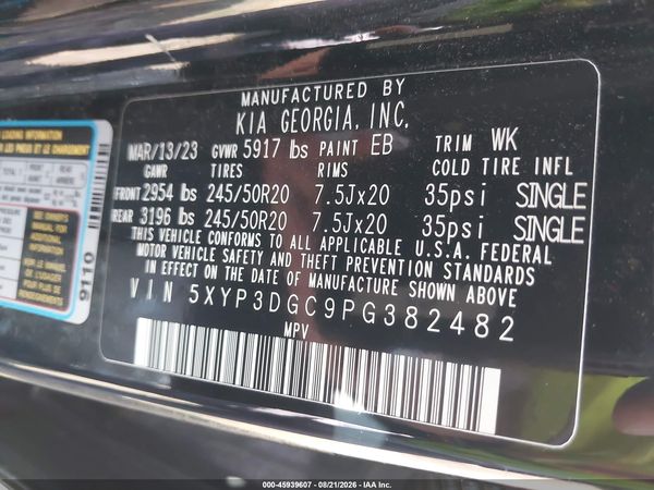 2023 KIA TELLURIDE EX X-LINE