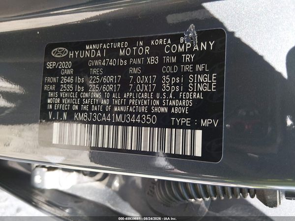 2021 HYUNDAI TUCSON VALUE