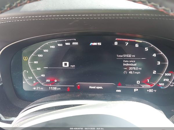2020 BMW M5 COMPETITION