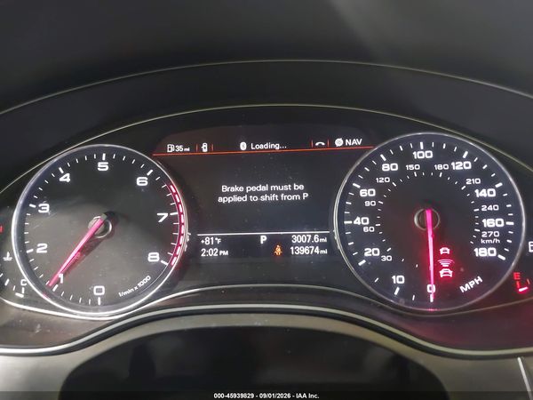 2015 AUDI A6 3.0T PREMIUM PLUS — I7