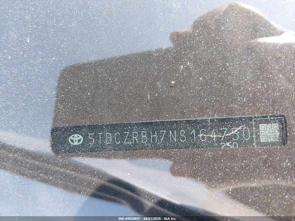 2022 TOYOTA HIGHLANDER L — I152