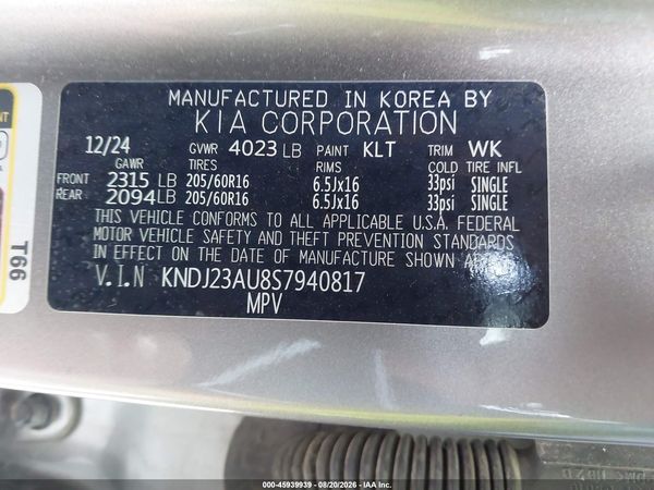 2025 KIA SOUL LX