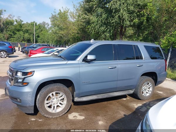2016 CHEVROLET TAHOE LT — I117