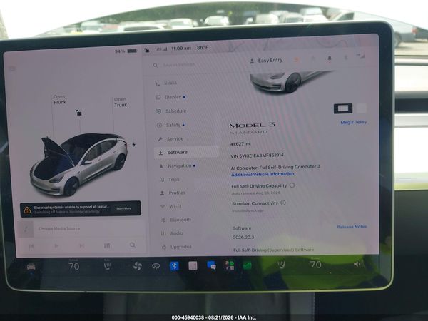 2021 TESLA MODEL 3 — I7