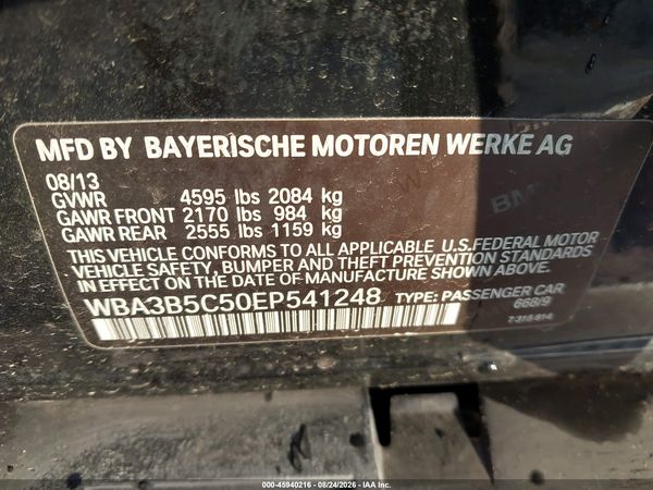 2014 BMW 328I XDRIVE — I9