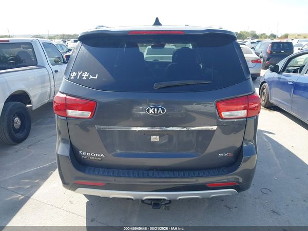 2016 KIA SEDONA SX LUXURY