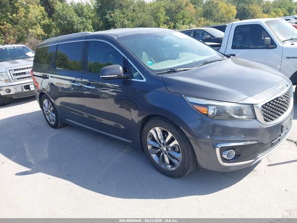 2016 KIA SEDONA SX LUXURY