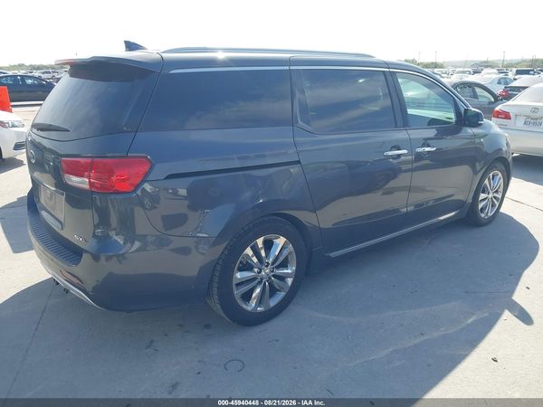 2016 KIA SEDONA SX LUXURY