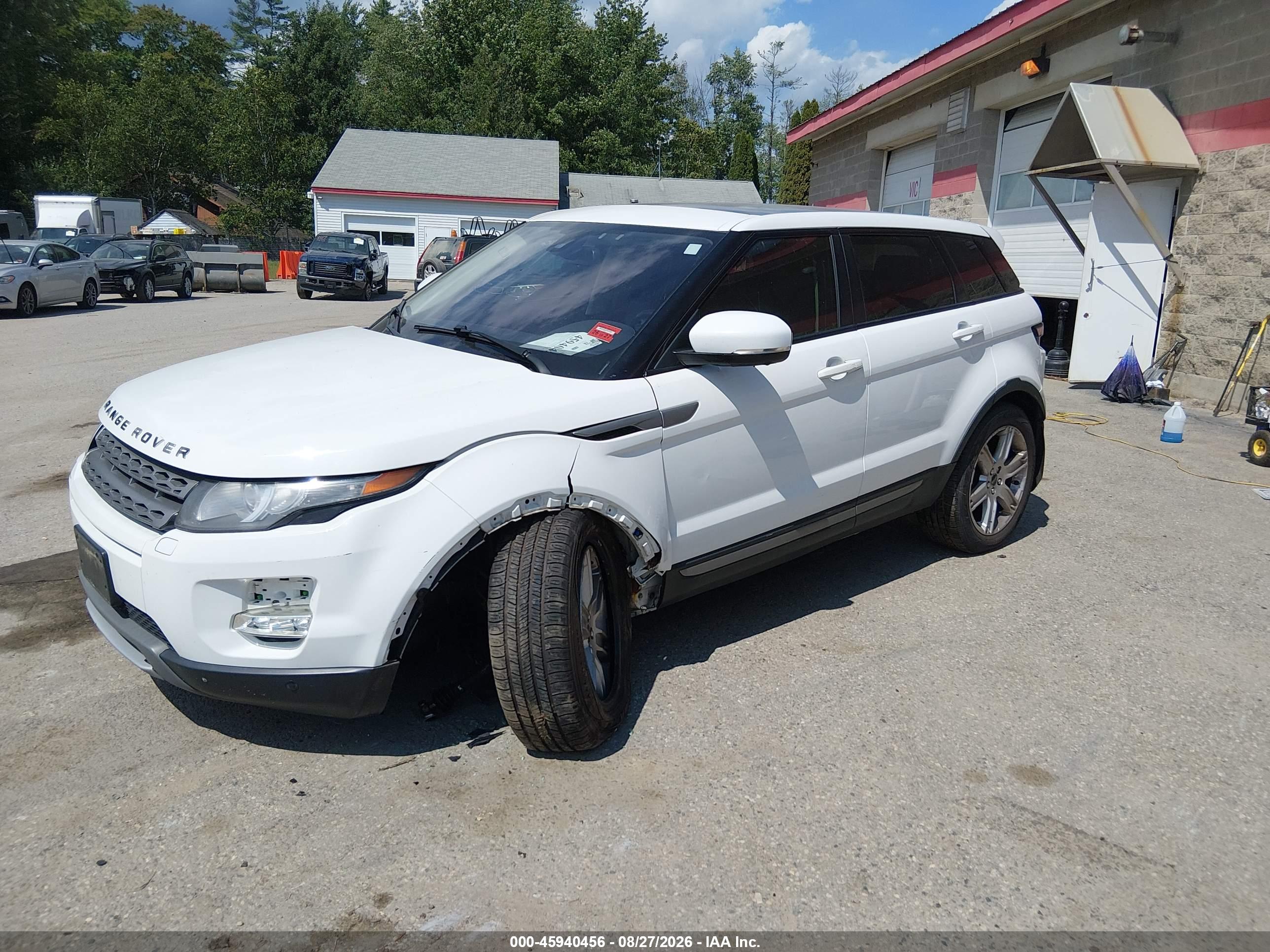2012 LAND ROVER RANGE ROVER EVOQUE PURE PLUS — I2