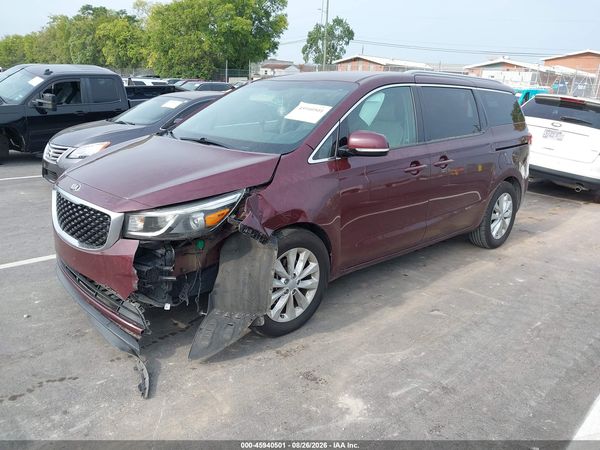 2016 KIA SEDONA EX