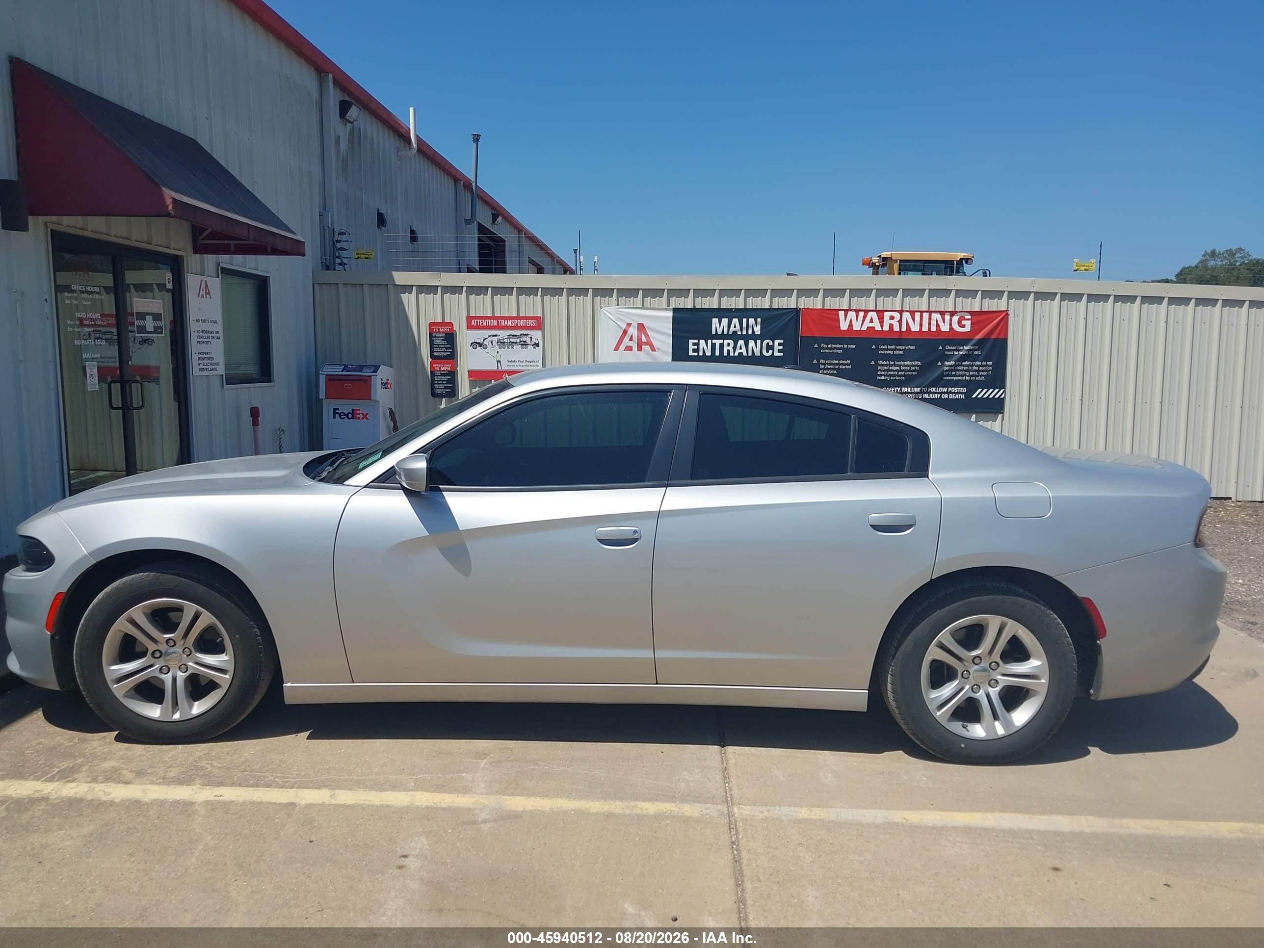 2020 DODGE CHARGER SXT RWD