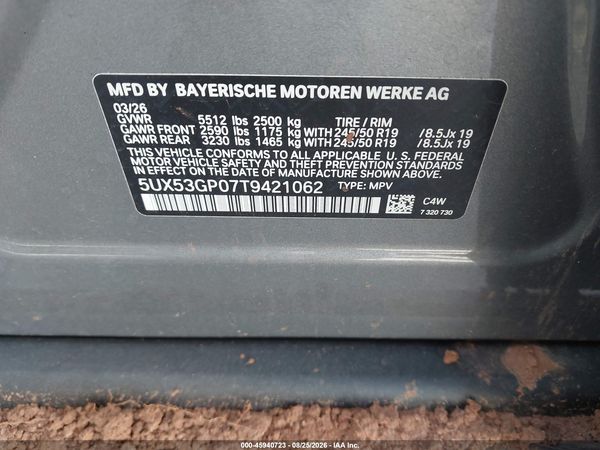 2026 BMW X3 30 XDRIVE