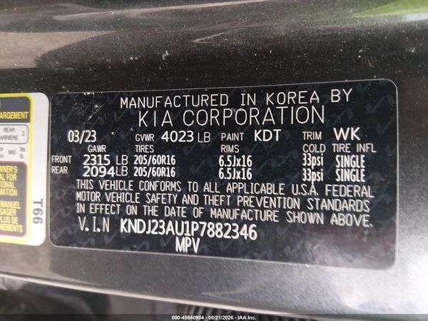 2023 KIA SOUL LX