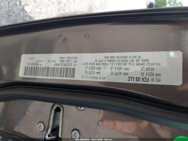 2020 DODGE CHARGER SXT RWD