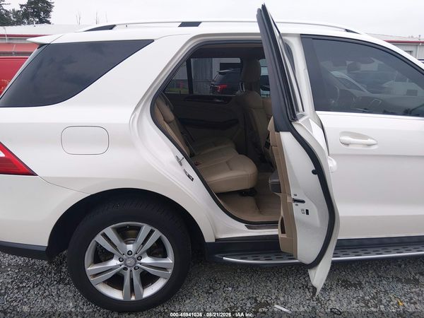 2012 MERCEDES-BENZ ML 350 4MATIC — I8
