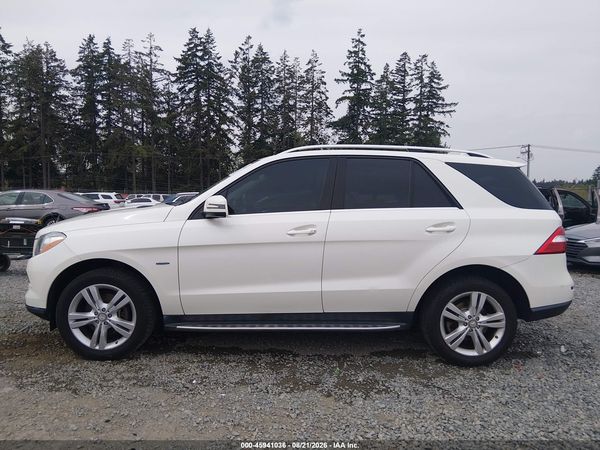 2012 MERCEDES-BENZ ML 350 4MATIC — I117