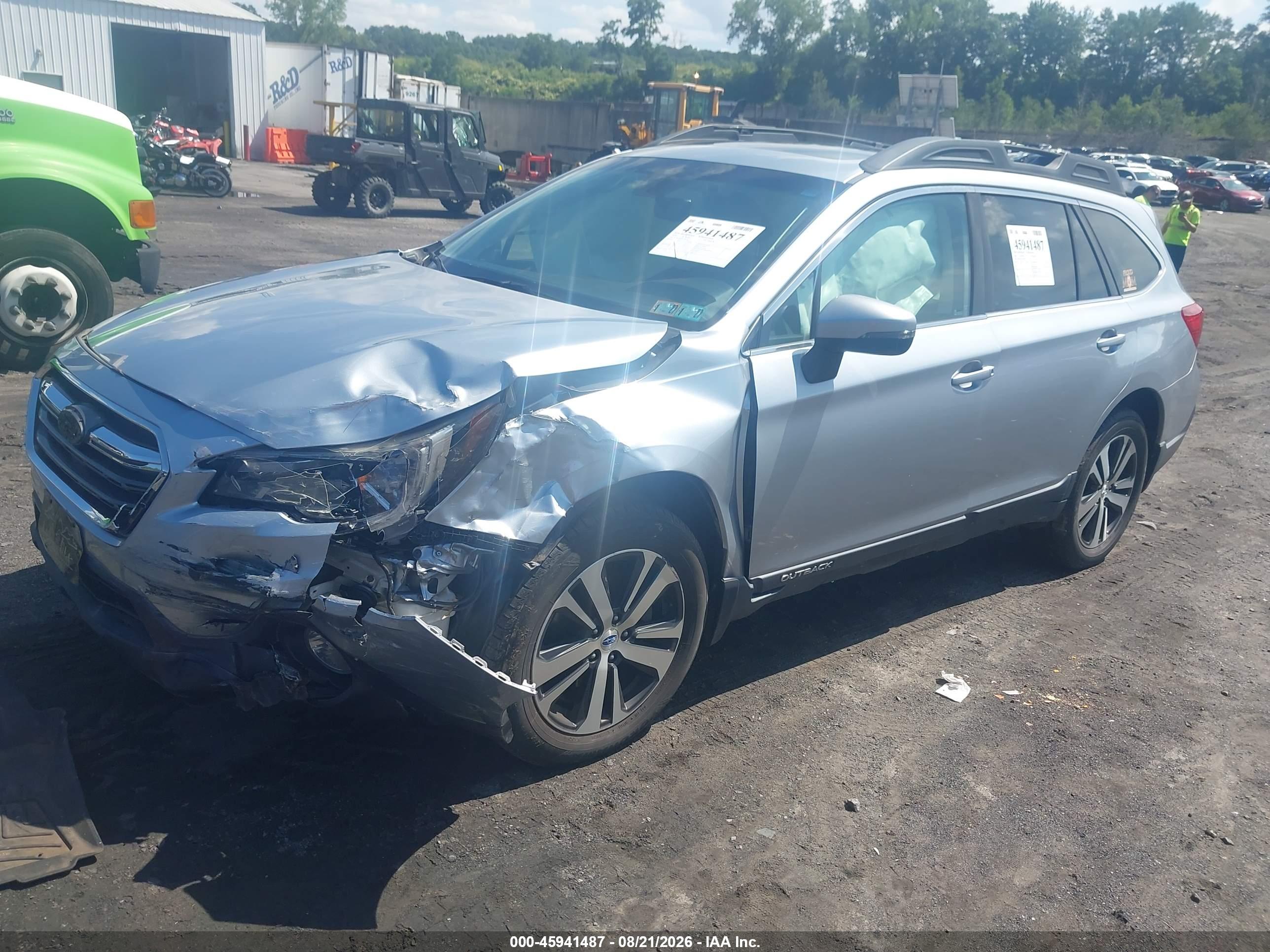 2018 SUBARU OUTBACK 2.5I LIMITED — I2
