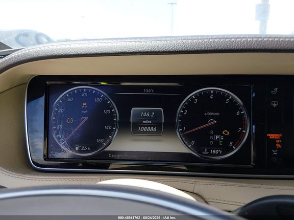 2014 MERCEDES-BENZ S 550 S550