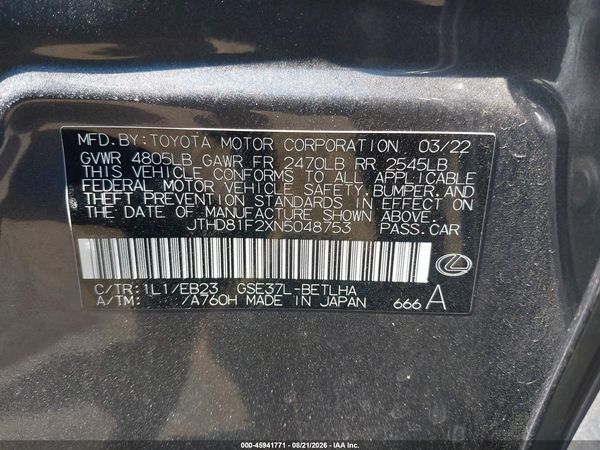 2022 LEXUS IS 300 300 Premium