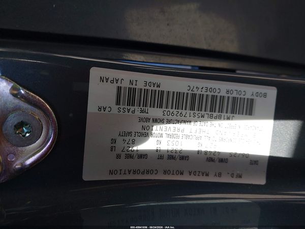 2025 MAZDA MAZDA3 2.5 S CARBON EDITION — I9