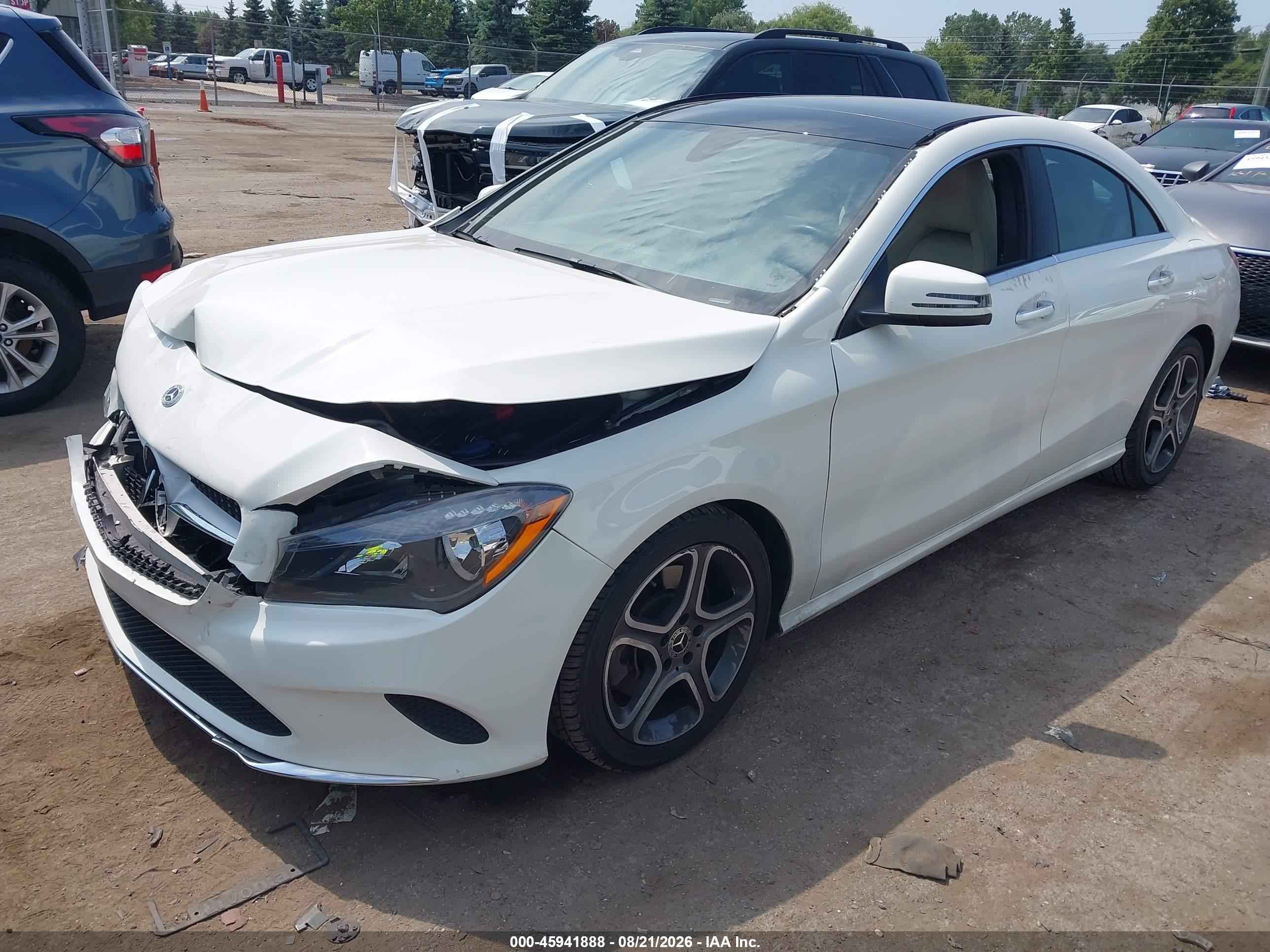 2018 MERCEDES-BENZ CLA 250 4MATIC — I2