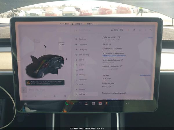 2018 TESLA MODEL 3 LONG RANGE/MID RANGE — I7