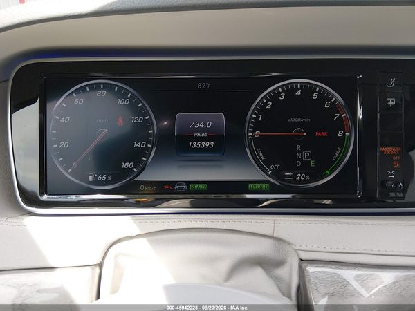2016 MERCEDES-BENZ S 550 PLUG-IN HYBRID S550e Hybrid 4-M