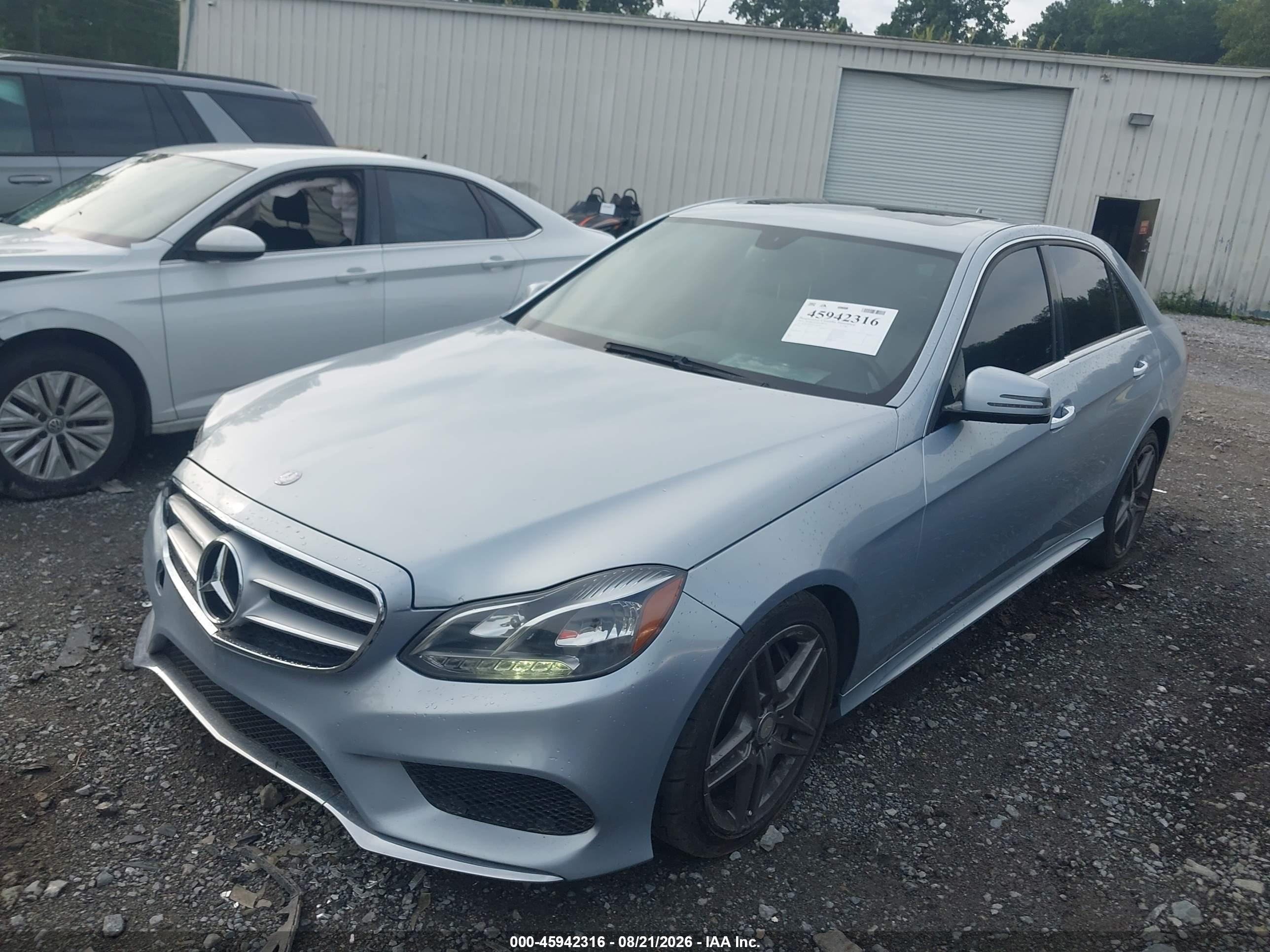 2014 MERCEDES-BENZ E 550 4MATIC — I2