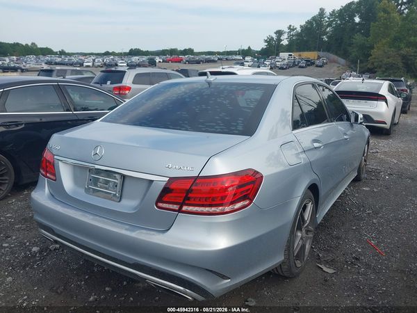 2014 MERCEDES-BENZ E 550 4MATIC — I4