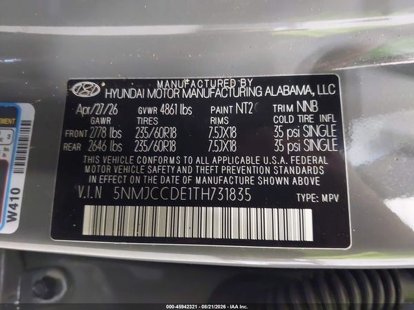 2026 HYUNDAI TUCSON SEL PREMIUM