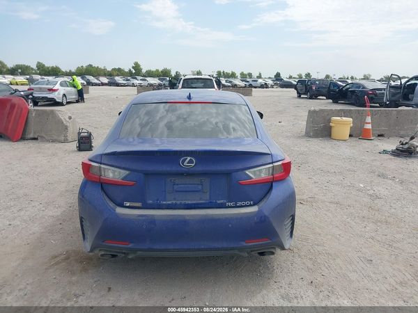 2016 LEXUS RC 200T
