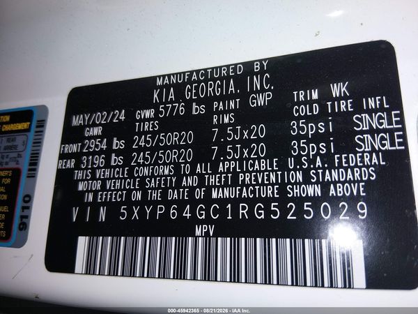 2024 KIA TELLURIDE S