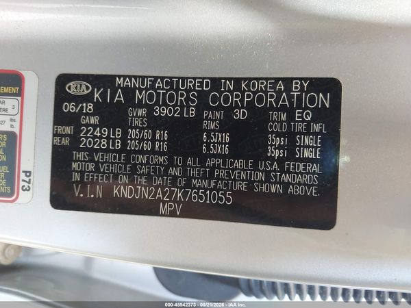 2019 KIA SOUL Base