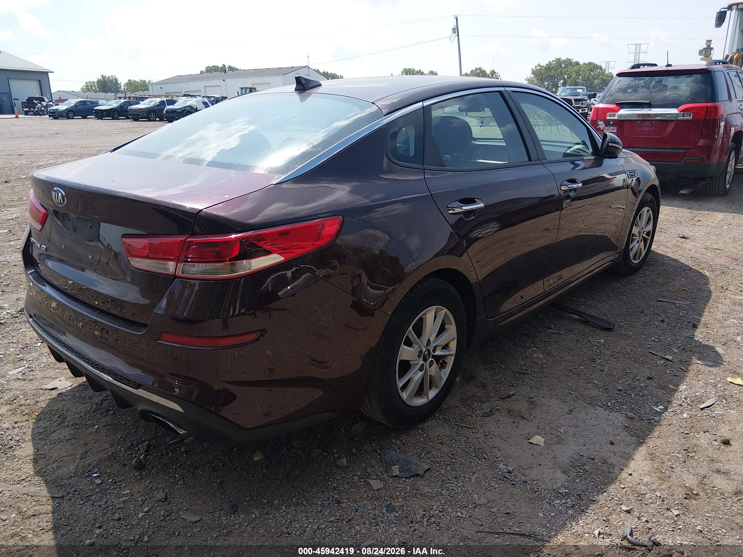 2019 KIA OPTIMA LX — I4