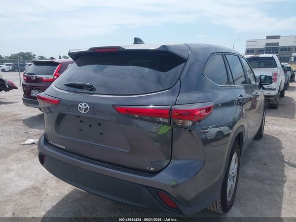 2023 TOYOTA HIGHLANDER LE — I4