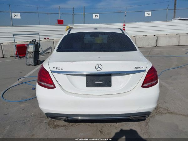2015 MERCEDES-BENZ C 300 LUXURY 4MATIC