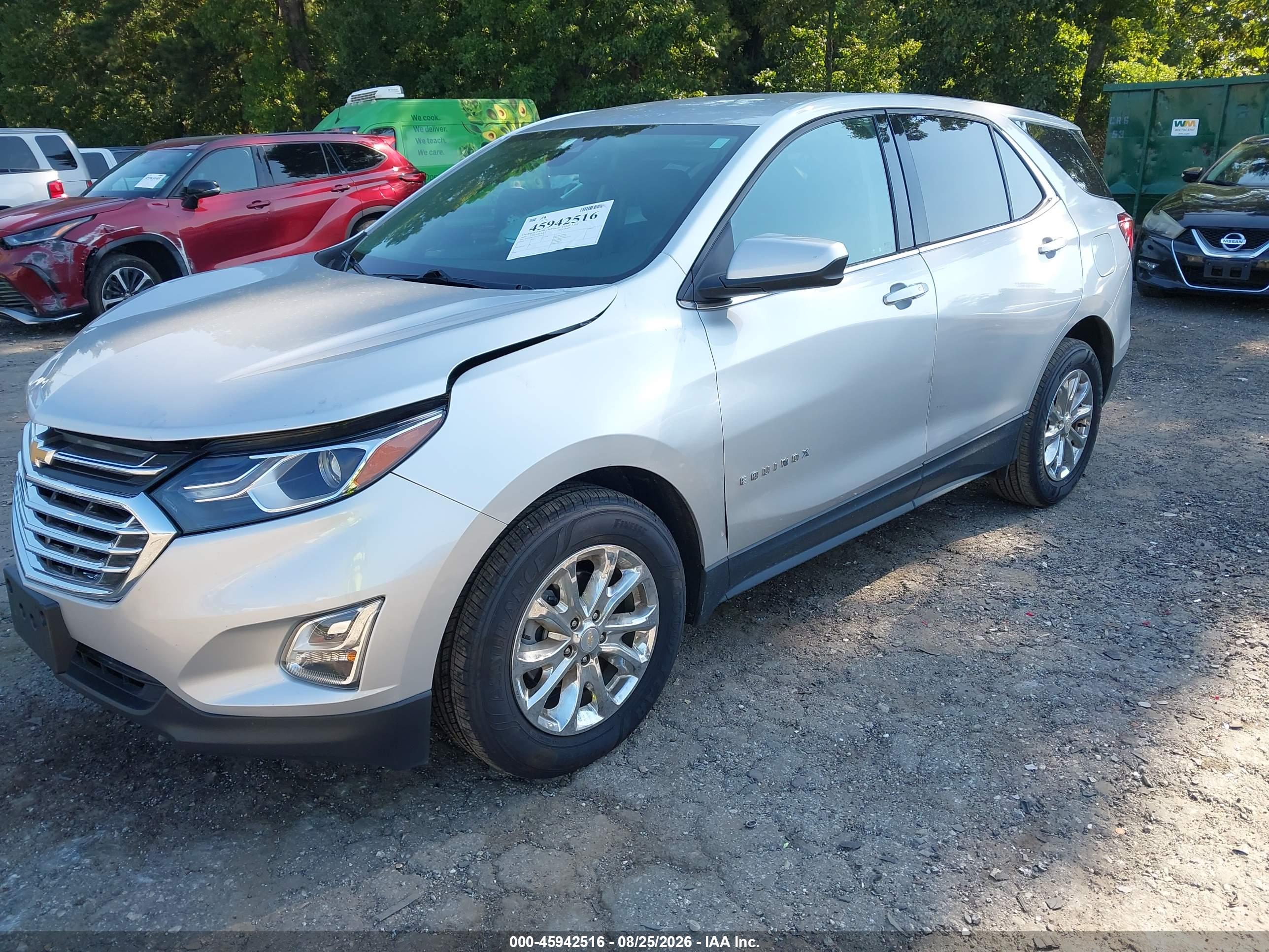 2020 CHEVROLET EQUINOX FWD LT 1.5L TURBO — I2