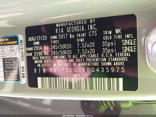 2024 KIA TELLURIDE SX X-LINE — I9