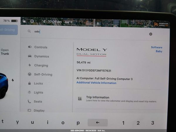 2021 TESLA MODEL Y