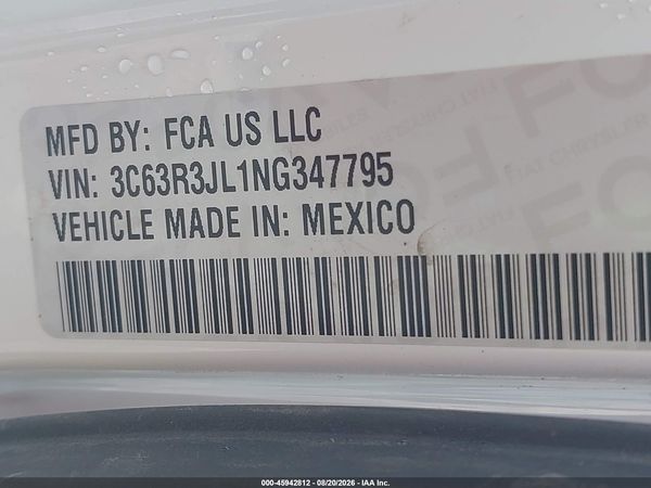 2022 RAM 3500 LARAMIE  4X4 8' BOX