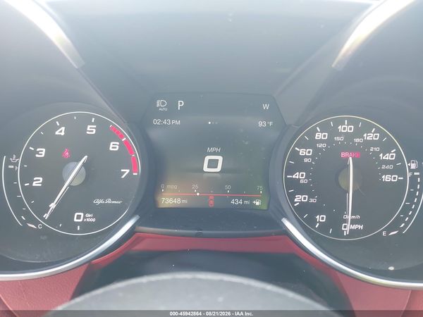 2019 ALFA ROMEO GIULIA TI AWD