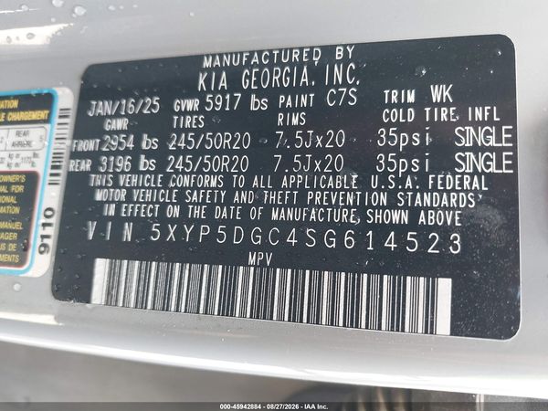 2025 KIA TELLURIDE SX PRESTIGE X-LINE