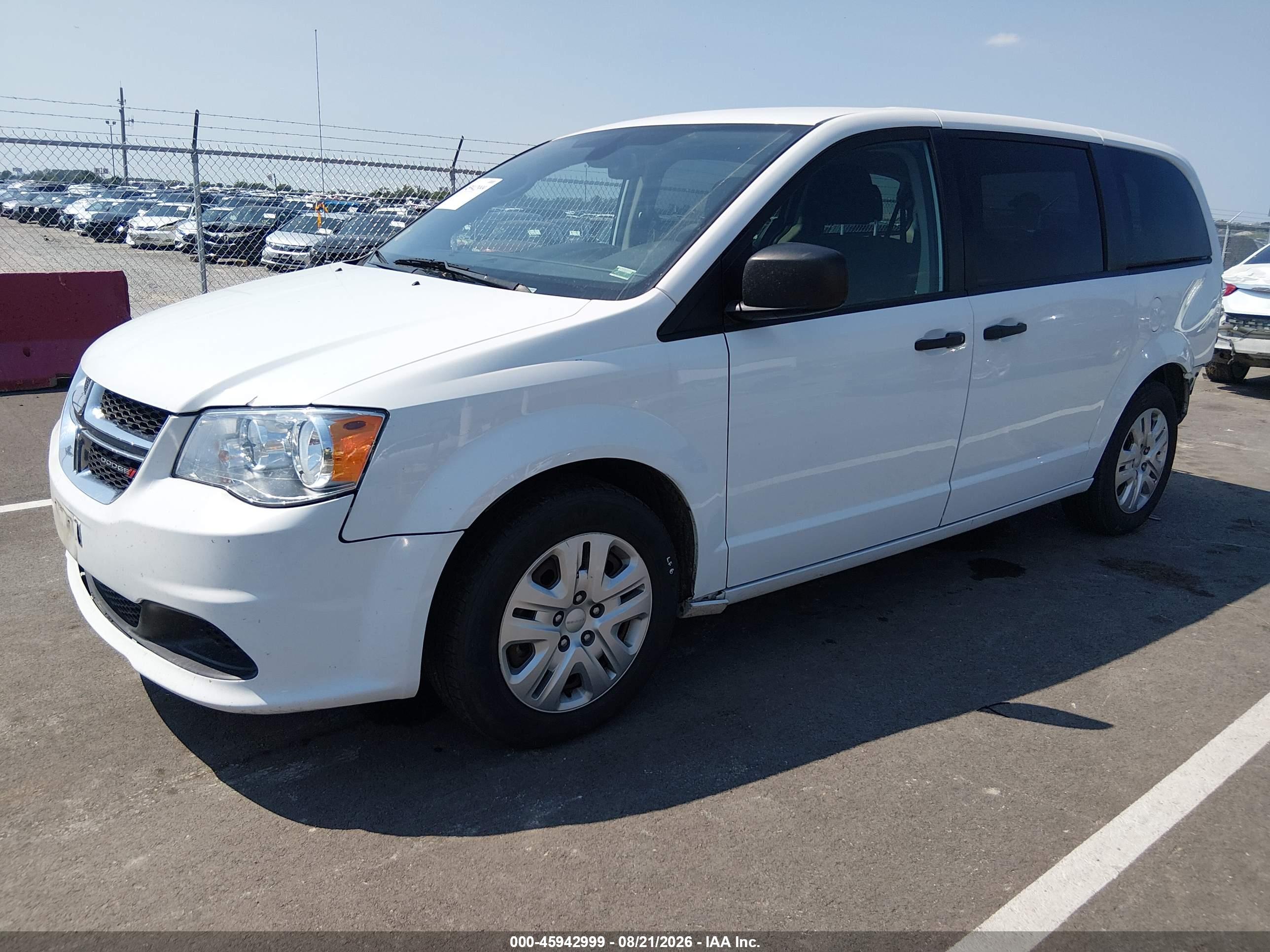 2019 DODGE GRAND CARAVAN SE — I2