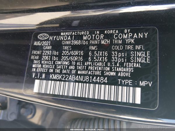 2022 HYUNDAI KONA SE