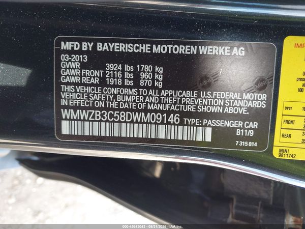 2013 MINI COUNTRYMAN COOPER
